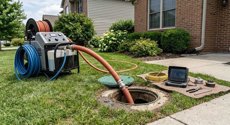 Sewer Line Unblocking in Fredericksburg, VA